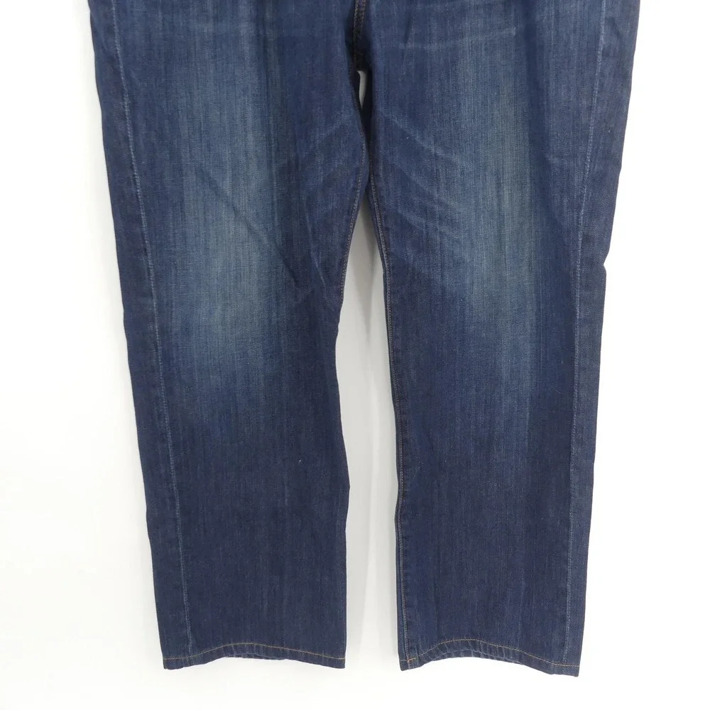 7 For All Mankind Jeans Mens‎ 38 Blue Standard Straight Leg Classic Denim 38x28